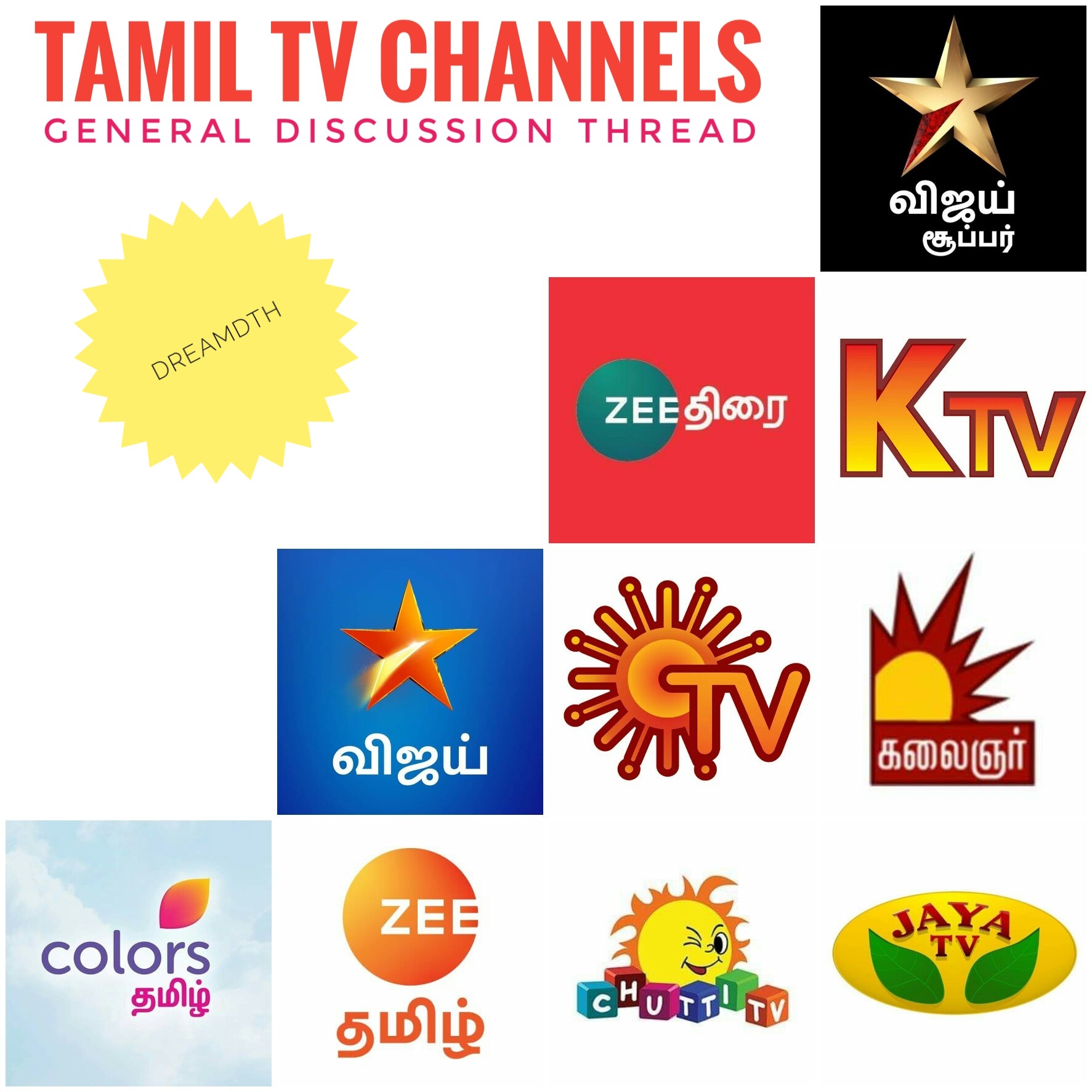 Discussion - General Discussion about Tamil TV channels-Current and