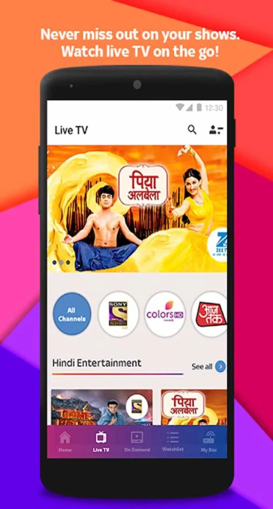 Tata Sky adding 3 channels on Tata Sky Mobile App platform