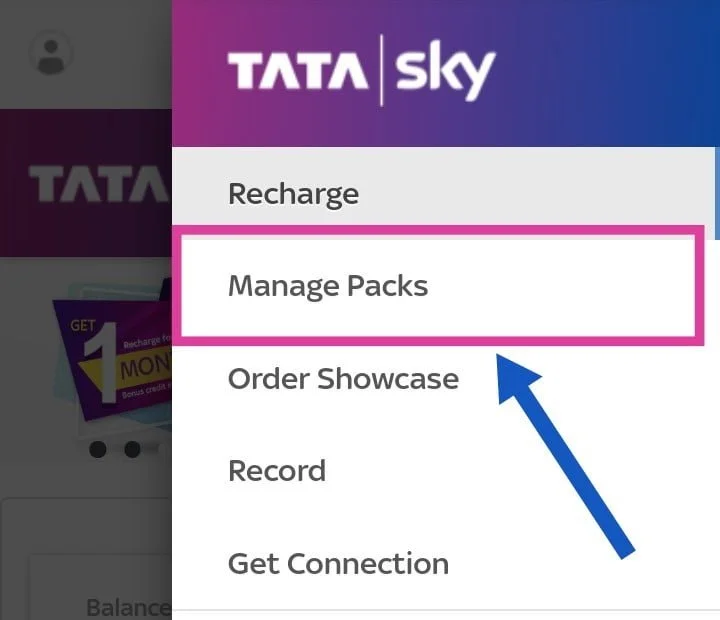 My tata best sale sky recharge plan