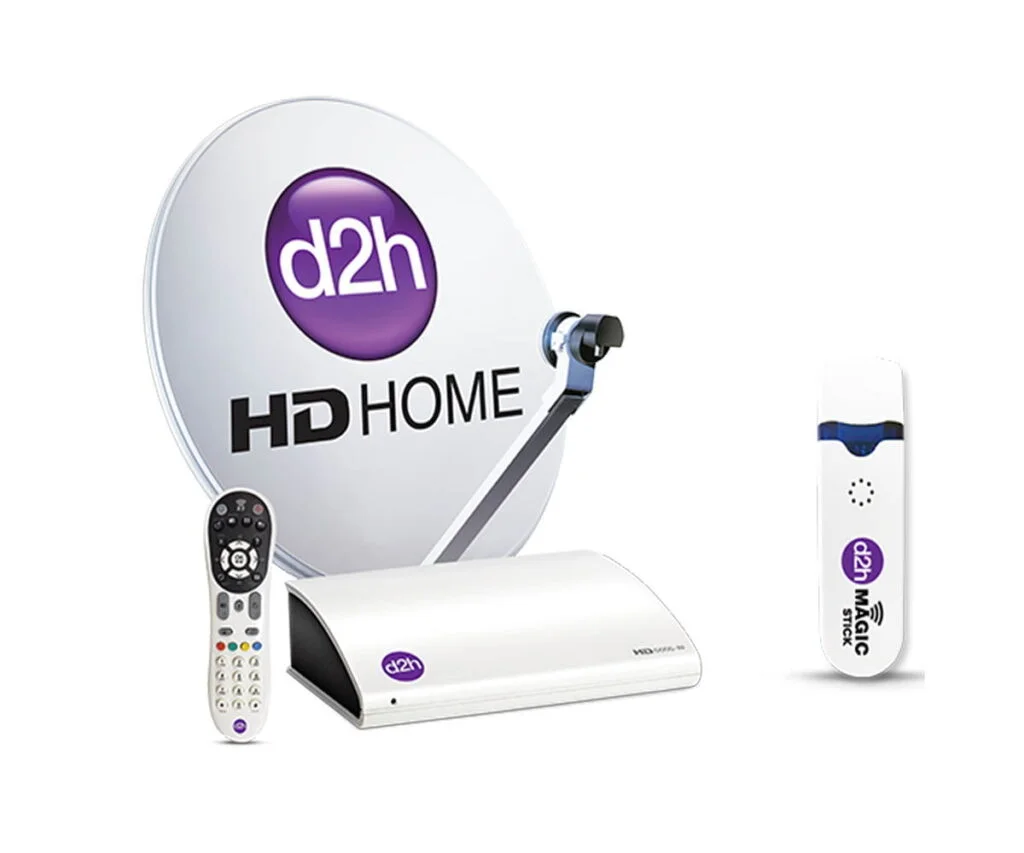 D2h HD RF STB plus Magic Stick