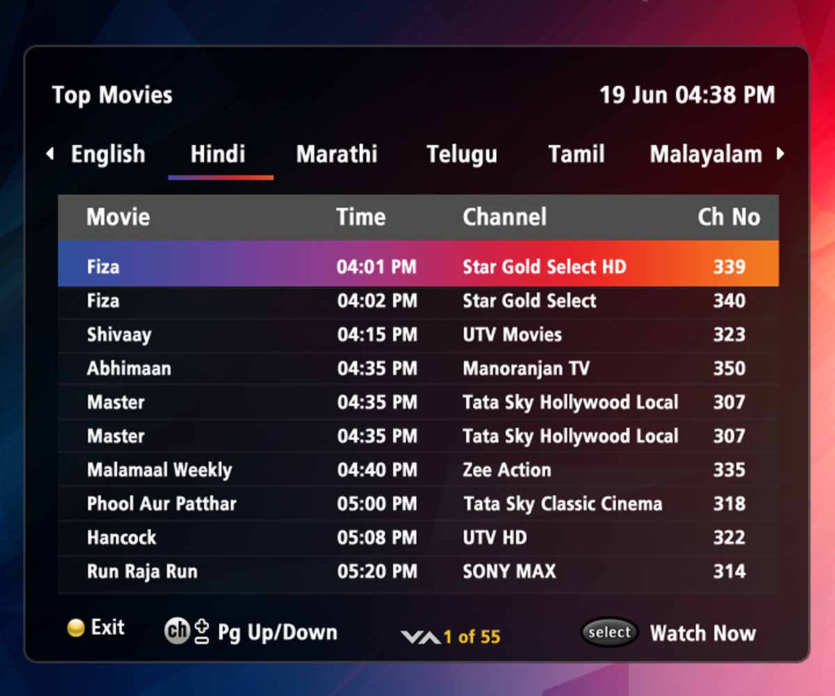 Tata Sky makes TV content discovery easier with redesigned Home Screen