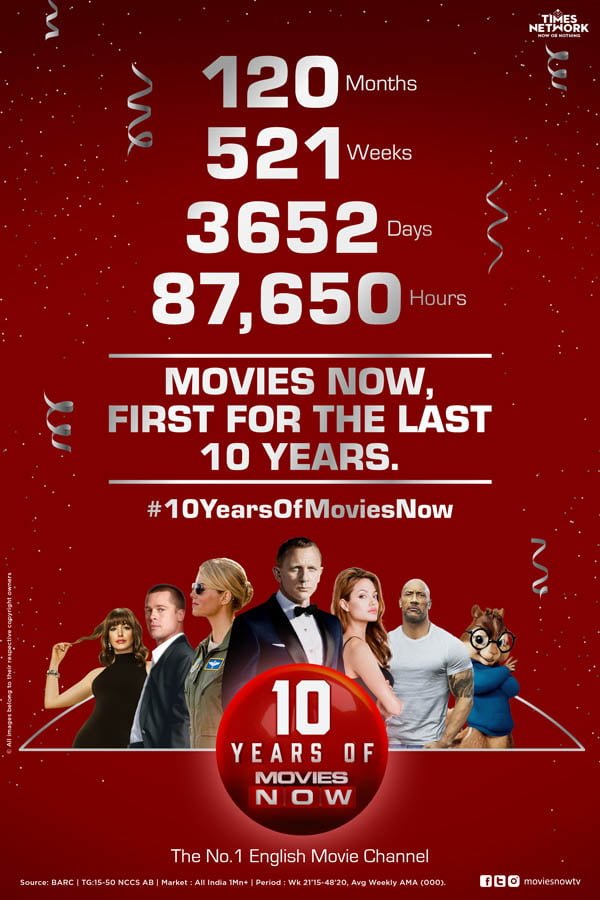 Movies NOW celebrates 10 years of operation