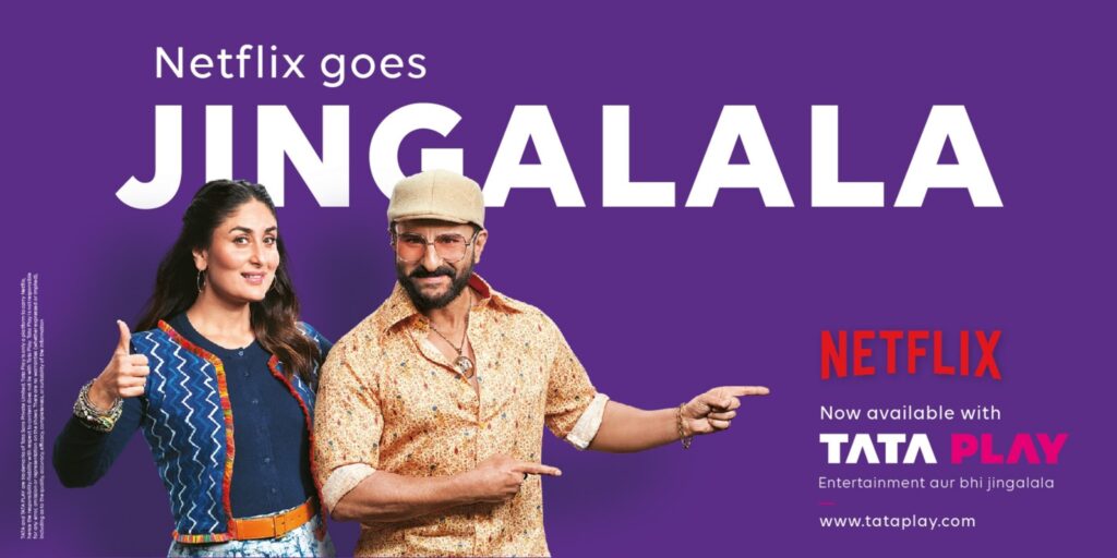 Netflix Tata Play banner