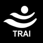 TRAI logo dark bg