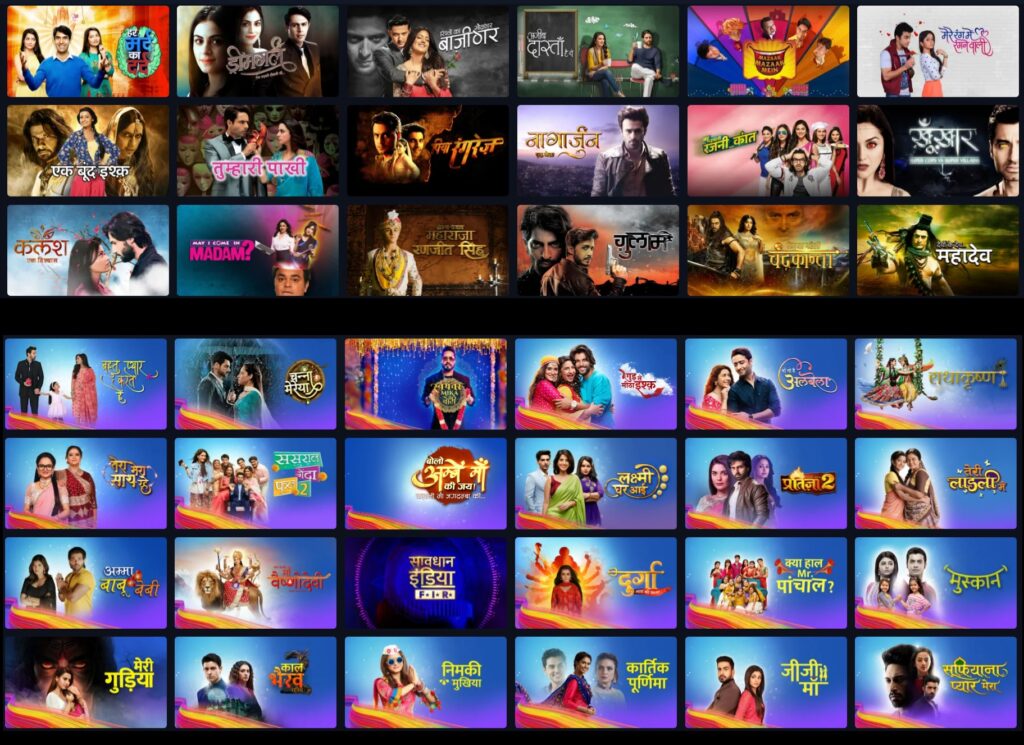 Life OK and Star Bharat Shows