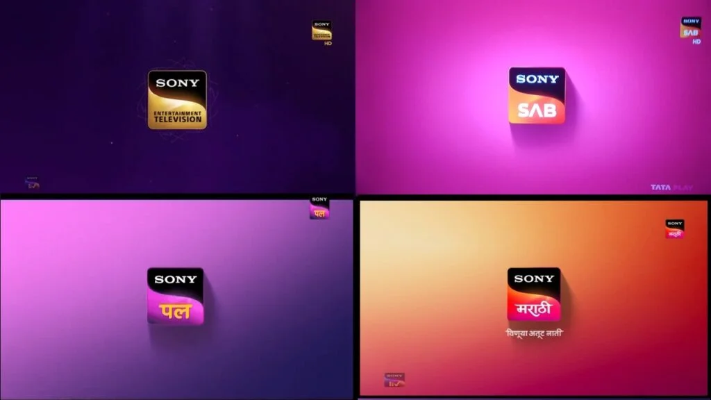 SET Sony Sab Sony Pal and Sony Marathi New Logos